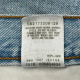 Levis 550 Jeans - 34W 32L Light Wash Cotton
