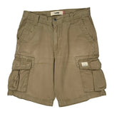 Levis Cargo Shorts - 32W 10L Khaki Cotton