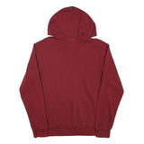 ADIDAS Mens Maroon Hoodie S Cotton Blend Pullover Sweatshirt Drawstring