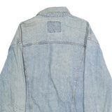 LEVI'S Mens Blue Denim Button Jacket XL Cotton Classic Casual Vintage