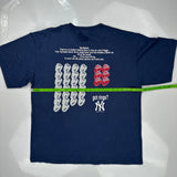 New York Yankees Lee Sport Mlb T-Shirt - XL Blue Cotton