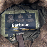 Barbour Wax Jacket - Large Green Cotton
