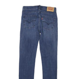 LEVI'S 510 Mens Slim Blue Denim Medium Wash Jeans W26 L30 Classic Cotton Blend