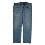 Levis 501 Jeans - 34W 30L Blue Cotton