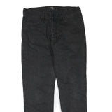 CARHARTT Womens Regular Black Denim Jeans Cotton Blend W34 L32 Classic Zip