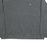 CHAMPION Mens Grey Crew Neck L Cotton Blend Sweatshirt Pullover Casual Wear