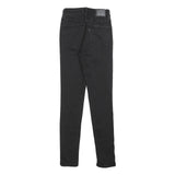 LEVI'S 721 Womens Jeans Black Slim Skinny Denim W24 L30 Zip Fit