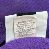 90S Blank Lee Sweatshirt - Small Purple Cotton Blend