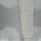 Dickies Double Knee Carpenter Trousers - 31W 32L White Cotton