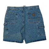 Carhartt Denim Shorts - 36W 10L Blue Denim