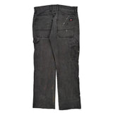 Dickies Carpenter Trousers - 34W 30L Black Cotton