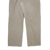 CARHARTT Mens Cotton Blend Relaxed Beige Workwear Trousers W36 L32