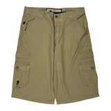 Ecko Unltd Cargo Shorts - 36W 12L Khaki Cotton