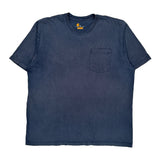 Carhartt T-Shirt - XL Blue Cotton