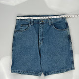 Wrangler Carpenter Shorts - 36W 10L Blue Cotton