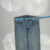 Levis 505 Jeans - 34W 28L Light Wash Cotton