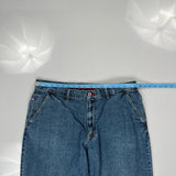 Tommy Jeans Wide Leg Jeans - 36W 29L Blue Denim