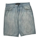 Avirex Denim Shorts - 34W 12L Light Wash Denim