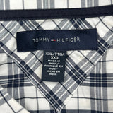 Tommy Hilfiger Checked Short Sleeve Shirt - 2XL Black & White Cotton