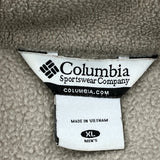 Columbia Fleece Jacket - XL Gray Polyester