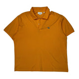 Lacoste Polo Shirt - 3XL Orange Cotton