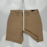 Polo By Ralph Lauren Chino Shorts - 36W 8L Beige Cotton