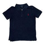 Age 7 Polo By Ralph Lauren Polo Shirt - Small Navy Cotton