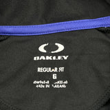 Oakley Polo Shirt - Large Blue Polyester