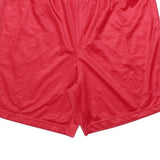 STARTER Mens Red Casual Mesh Sports Shorts L W34 Athletic Polyester