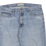 WRANGLER Mens Denim Blue Relaxed Straight Shorts XL W38 Cotton Blend Casual