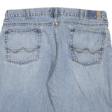 WRANGLER Mens Denim Blue Relaxed Straight Shorts XL W38 Cotton Blend Casual