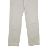 LEVI'S Mens Regular Beige Trousers W32 L32 Cotton Blend Zip Classic Straight
