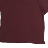 NAUTICA Mens Maroon XL Cotton Short Sleeve Classic Polo Shirt Performance Deck