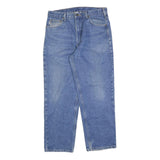 CARHARTT Mens Jeans Blue Relaxed Straight Denim Medium W36 L30 Casual Workwear