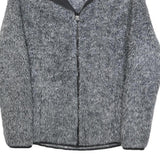 FILA Womens Grey Jacket XS Polyester Zip Fleece Lightweight Casual Outdoor
