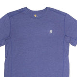 CARHARTT Mens Blue Graphic T-Shirt M Short Sleeve Crew Neck Casual Cotton