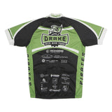 CAPO Mens Green & Black Drake Mountain Bike Team Cycling Jersey L Short Sleeve