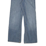 GUESS Womens Blue Regular Fit Straight Denim Medium Wash Jeans W28 L27 Classic