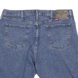 WRANGLER Mens Shorts Blue Denim XL W36 Classic Fit Casual Cotton