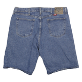 WRANGLER Mens Shorts Blue Denim XL W36 Classic Fit Casual Cotton