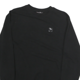 FILA Mens Black Crew Neck S Sweatshirt Cotton Classic Casual