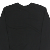 FILA Mens Black Crew Neck S Sweatshirt Cotton Classic Casual