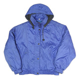 KILLY Womens Blue Zip Up Jacket UK 12 Polyester Blend Outdoor Style