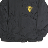 LUNA PIER Mens Black Yellow 1st Cavalry Division Button Jacket XL Polyester