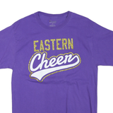 CHAMPION Mens Purple Gold Eastern Cheen Graphic T-Shirt M Short Sleeve Crew Neck