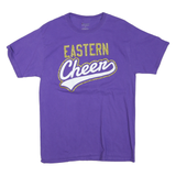 CHAMPION Mens Purple Gold Eastern Cheen Graphic T-Shirt M Short Sleeve Crew Neck