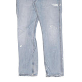 CARHARTT Mens Regular Fit Denim Jeans Light Blue W32 L32 Workwear Zip Closure