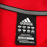 Adidas Polo Shirt - XL Red Polyester