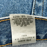 Levis Denim Shorts - 34W 10L Blue Cotton