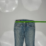 True Religion Skinny Jeans - 26W UK 4 Light Wash Cotton Blend